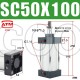 Пневмоцилиндр SC50-100