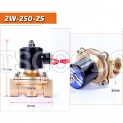 Клапан электромагнитный 2W-250-25