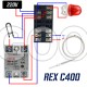 Контроллер REX-C400 с реле 80A и радиатором